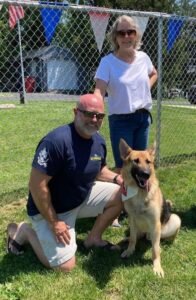 Odin is a beautiful German Shepherd rescued and rehomed in August 2022 by MRK9.